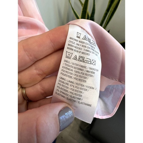 H by halston  Dress size floral dress pink size 16 - Picture 3 of 5